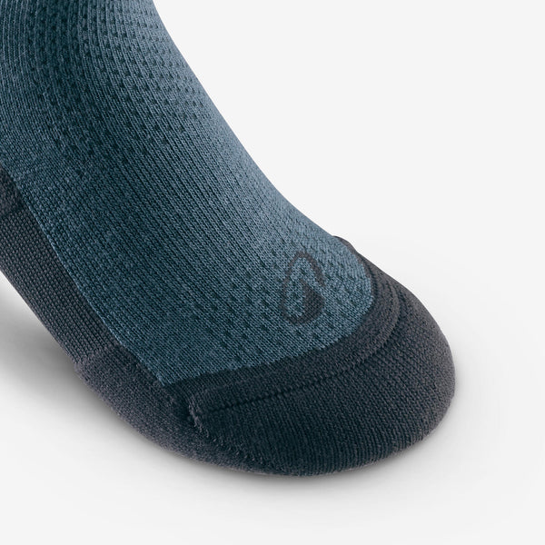 Decathlon Quechua Kids' Hike 100 Hiking Socks 2-Pack Pale Gray