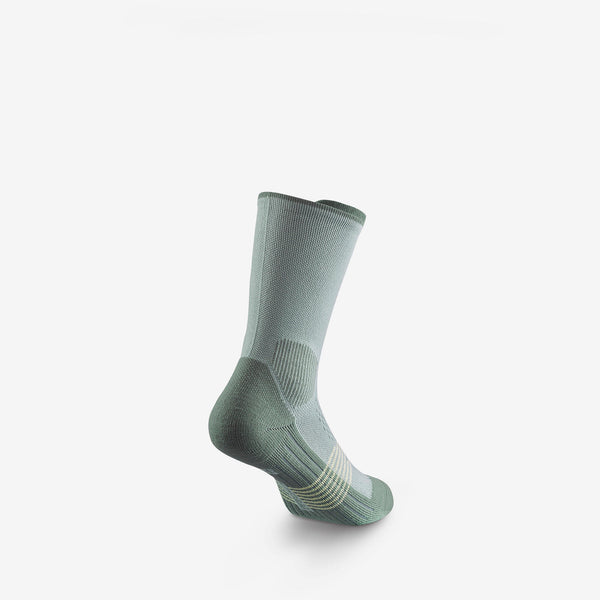 Decathlon Quechua Kids’ Hike 500 Crew Hiking Socks 2-Pack Verdigris