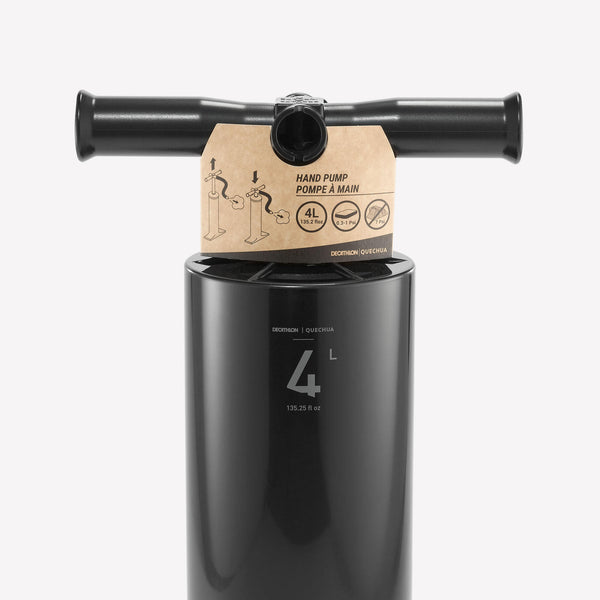 Decathlon Quechua Mattress Double Action Hand Pump Black