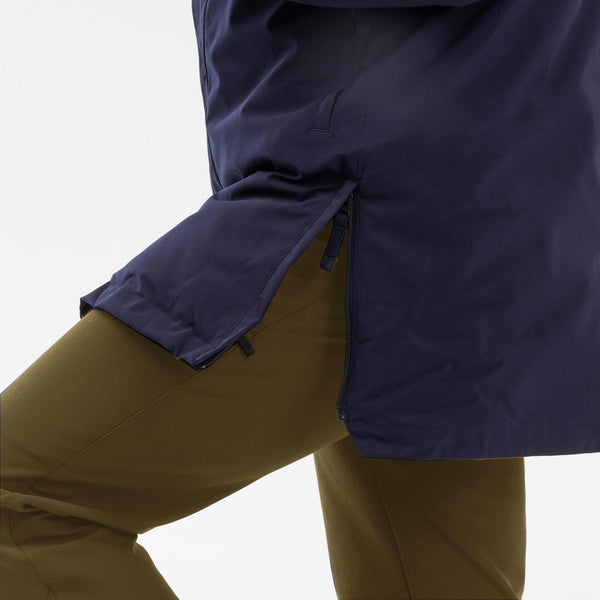 Decathlon Quechua Men’s NH500 Waterproof Winter Parka Asphalt Blue