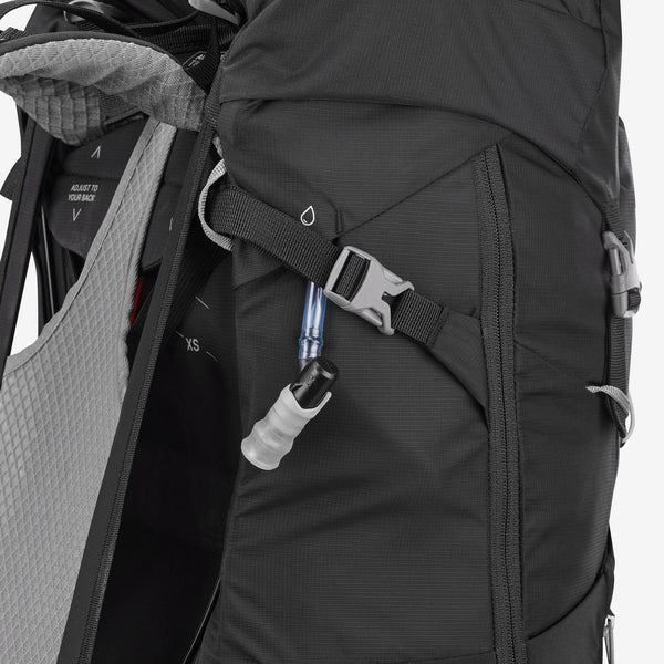 Decathlon Quechua MH500 38 L Hiking Backpack Smoked Black