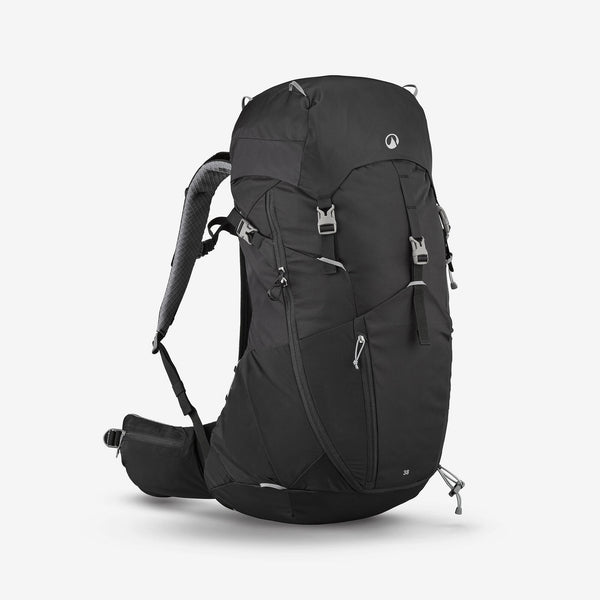 Decathlon Quechua MH500 38 L Hiking Backpack Smoked Black