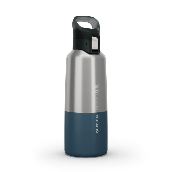 Decathlon Quechua MH900 Double-Wall Insulated 800 ml Water Bottle Dark Petrol Blue