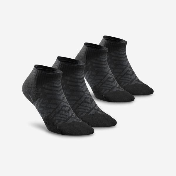 Decathlon Quechua Socks Hike 100 Low 2-Pack - black Black