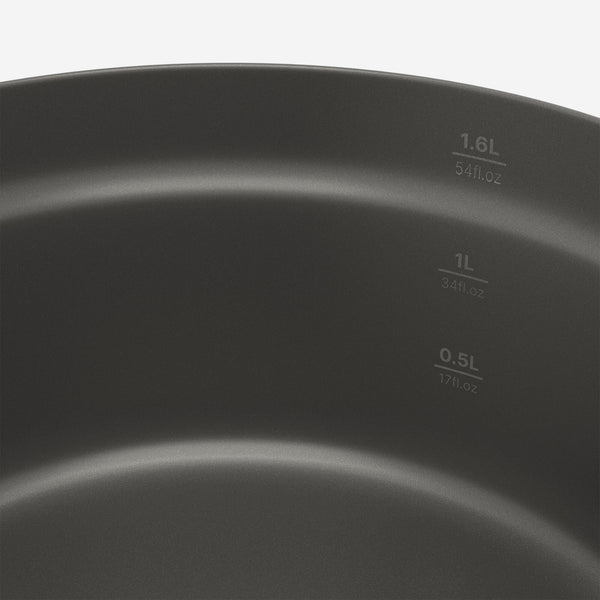 Decathlon Quechua Stainless Steel Non-stick Camping Cookset 500 For 2 People - 15-piece Dark Green Gray