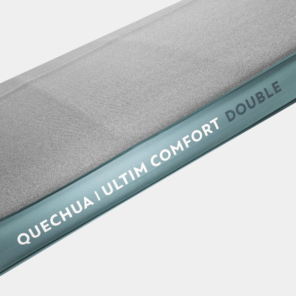 Decathlon Quechua Ultimate Comfort Self-Inflating Mattress - 2 Person Gray