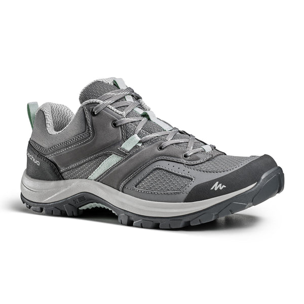 Decathlon Quechua Women's MH100 Hiking Shoes Pewter