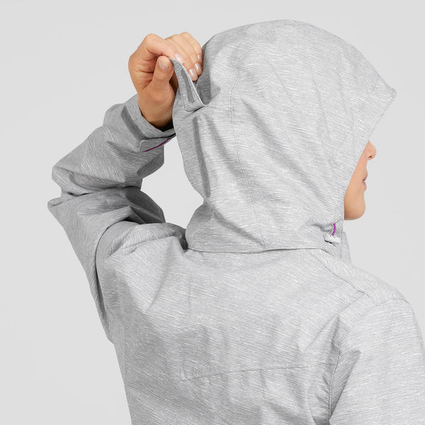 Decathlon Quechua Women's MH100 Waterproof Hiking Rain Jacket