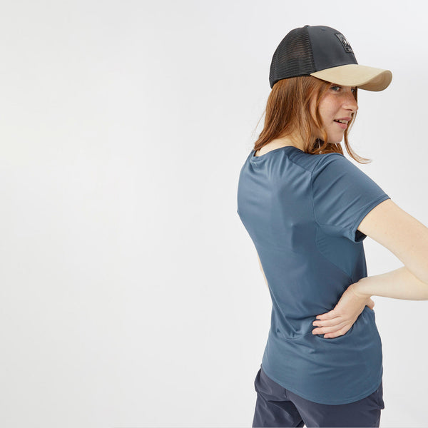 Decathlon Quechua Women's Mountain Walking Pants MH100 Dark Blue