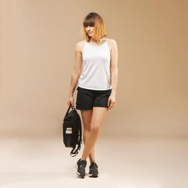 Decathlon Quechua Women's NH500 Hiking Shorts Black