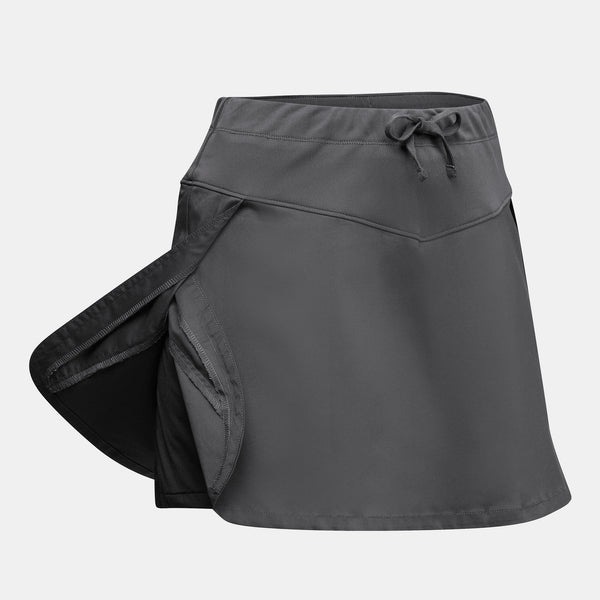 Decathlon Quechua Women's NH500 Hiking Skort Carbon Gray