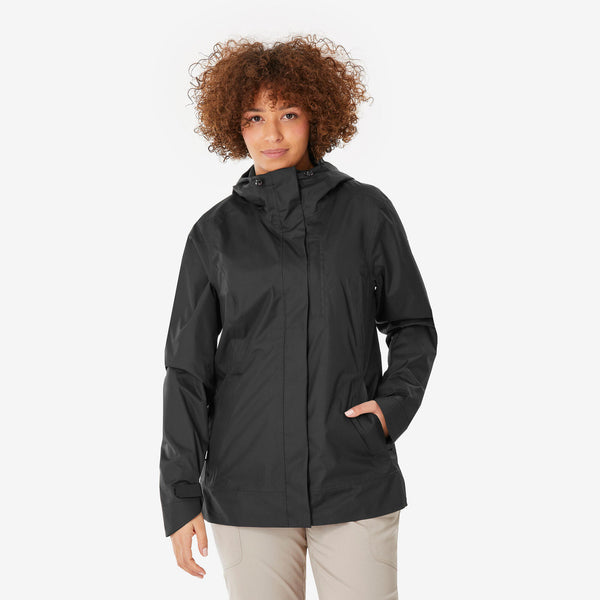 Decathlon Quechua Women’s NH500 Waterproof Hiking Rain Jacket