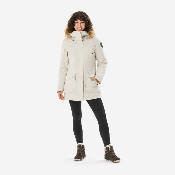 Decathlon Quechua Women's NH900 Waterproof Parka Linen