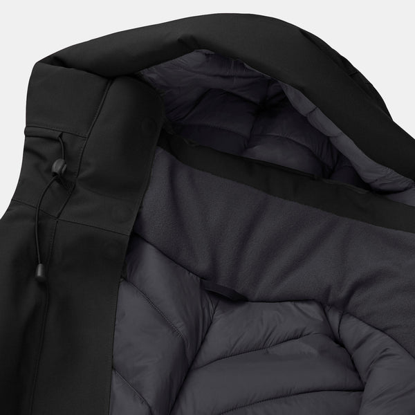 Decathlon Quechua Women's SH500 Waterproof Winter Parka Black