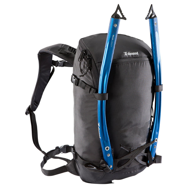 Decathlon Simond Alpinism 22 L Mountaineering Backpack Smoked Black