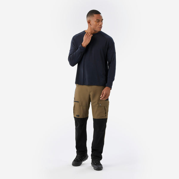 Decathlon Simond Men's Merino Resist Long-Sleeve T-Shirt Eclipse Blue