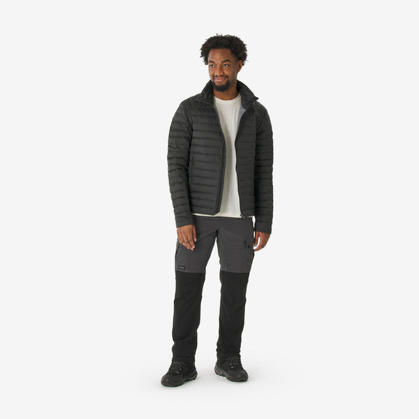 Decathlon Simond Men's MT100 Down Puffer Jacket Black