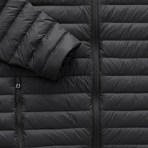 Decathlon Simond Men's MT100 Down Puffer Jacket Black