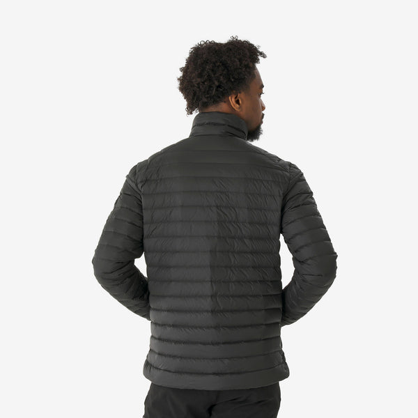 Decathlon Simond Men's MT100 Down Puffer Jacket Black