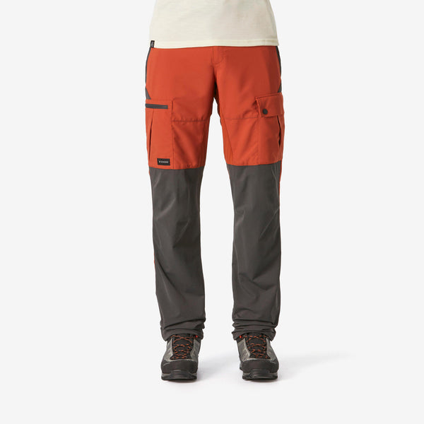 Decathlon Simond Men's MT500 Durable Hiking Pants Dark Sepia