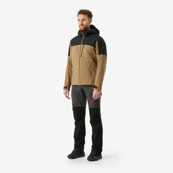 Decathlon Simond Men’s MT900 Windproof Softshell Jacket Bronze Brown