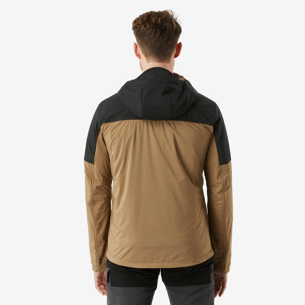Decathlon Simond Men’s MT900 Windproof Softshell Jacket Bronze Brown