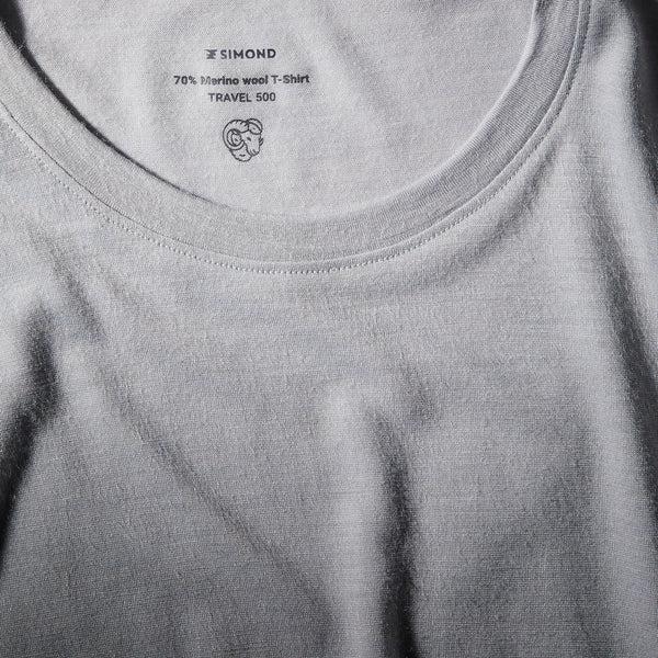 Decathlon Simond Men's Travel 500 Merino Wool T-Shirt