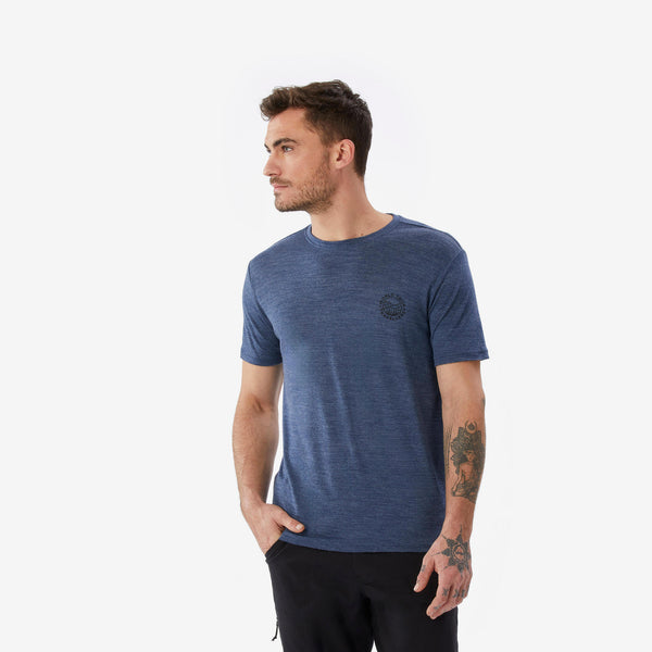 Decathlon Simond Men's Travel 500 Merino Wool T-Shirt
