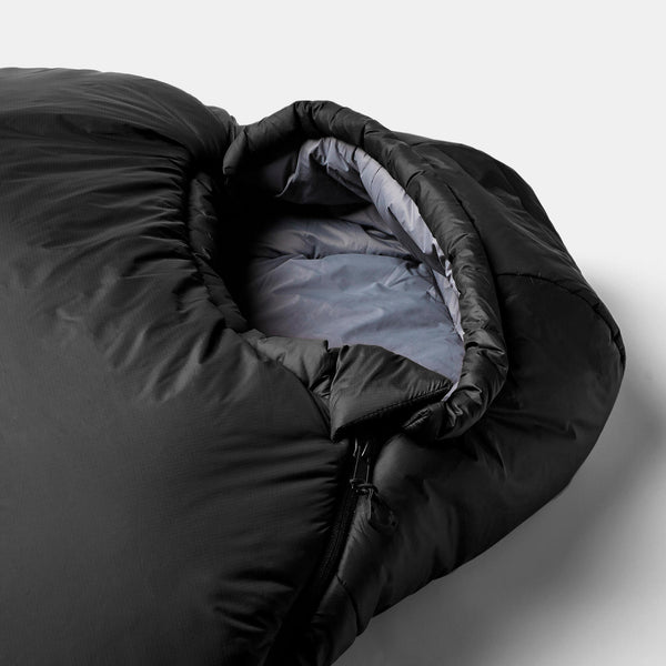 Decathlon Simond MT500 41°F Polyester Sleeping Bag Smoked Black