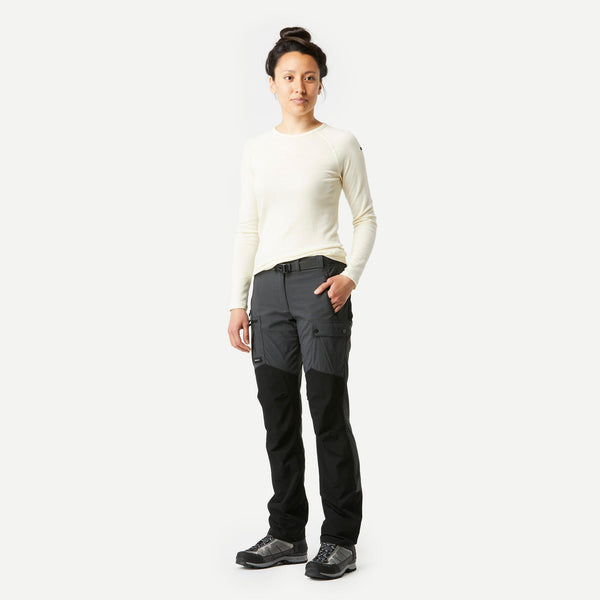 Decathlon Simond Women's MT500 Hiking Pants Carbon Gray