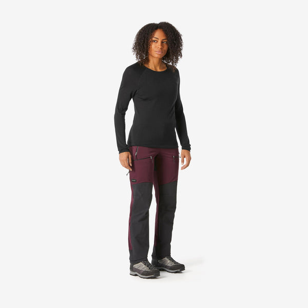 Decathlon Simond Women's MT900 Hiking Pants Deep Chocolate Truffle