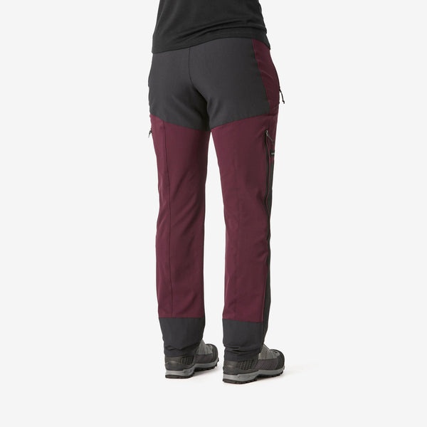 Decathlon Simond Women's MT900 Hiking Pants Deep Chocolate Truffle