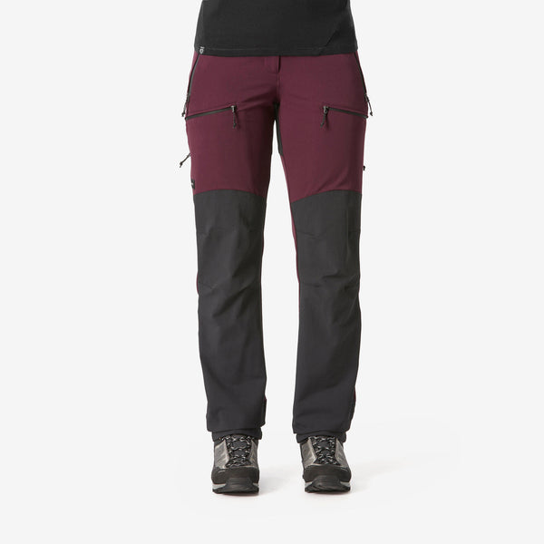 Decathlon Simond Women's MT900 Hiking Pants Deep Chocolate Truffle