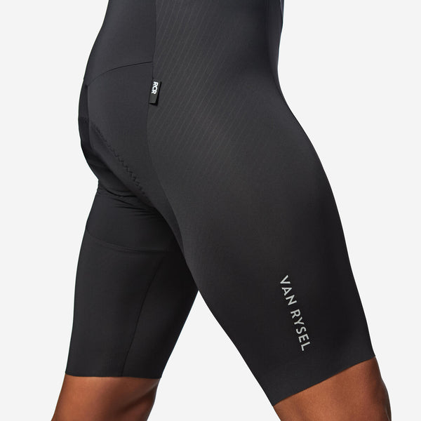 Decathlon Van Rysel Men's RCR 4 Cycling Bib Shorts Smoked Black