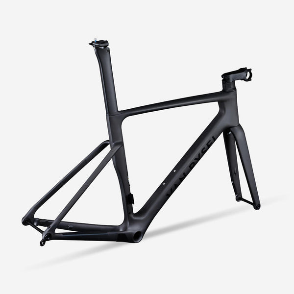 Decathlon Van Rysel RCR Pro Frame Kit Raw Carbon + Fork + Stem + Seat Post Default Color