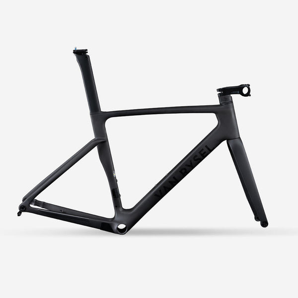 Decathlon Van Rysel RCR Pro Frame Kit Raw Carbon + Fork + Stem + Seat Post Default Color