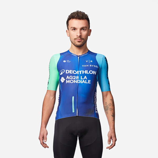 Decathlon Van Rysel Road Cycling Replica Jersey - AG2R La Mondiale Team Default Color