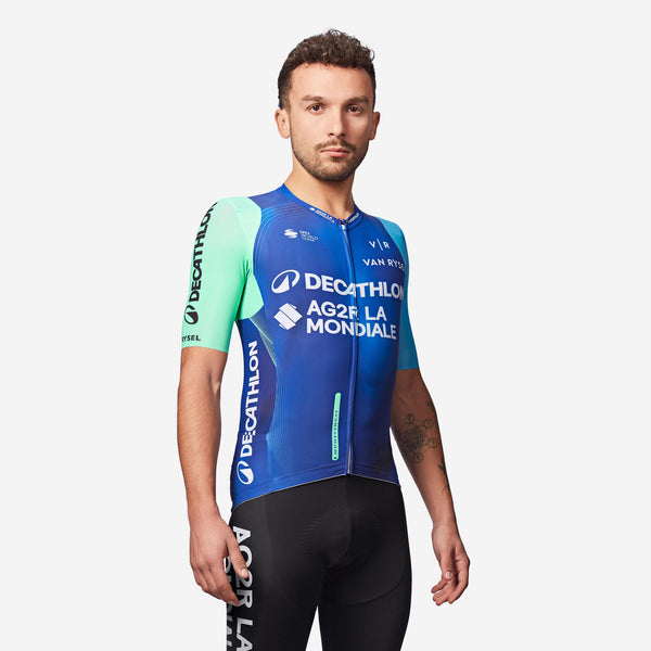 Decathlon Van Rysel Road Cycling Replica Jersey - AG2R La Mondiale Team Default Color