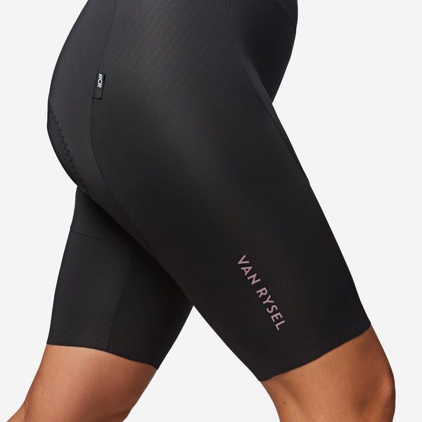 Decathlon Van Rysel Women's RCR 3 Cycling Bib Shorts Smoked Black