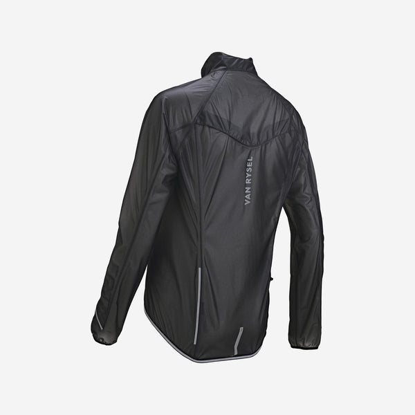 Decathlon Van Rysel Women's Ultralight Waterproof Cycling Jacket Black