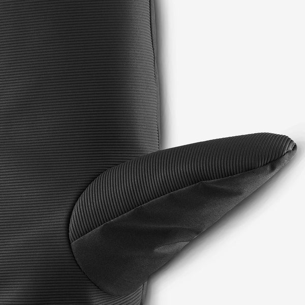 Decathlon Wedze Adult 100 Waterproof Ski Mitten Smoked Black