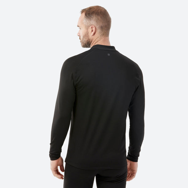 Decathlon Wedze Men's BL 500 Thermal Ski Base Layer Black