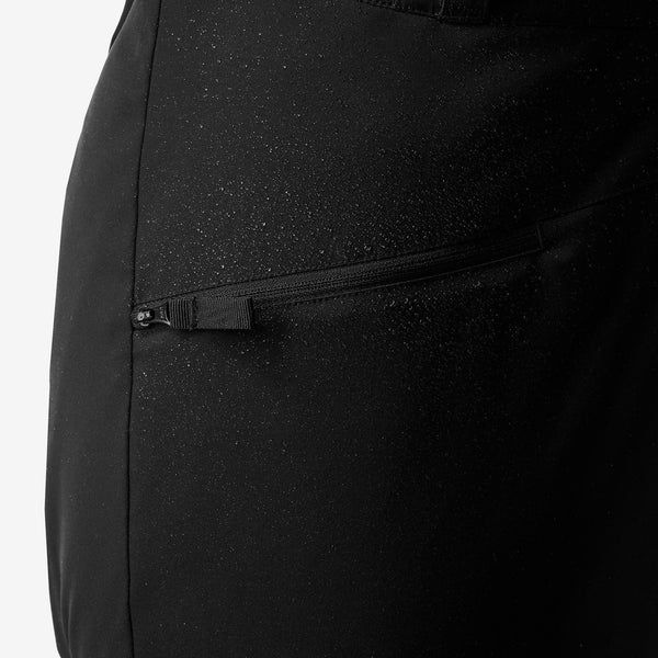 Decathlon Wedze Women’s 100 Warm Waterproof Snow Pants Smoked Black