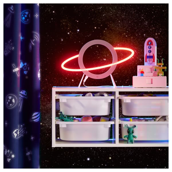 IKEA AFTONSPARV LED Decorative Light Planet Shape Multicolor