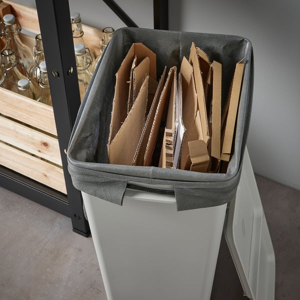 IKEA AJÖSS Recycling Bag Dark Gray 22x26 ½ "/1184 Oz