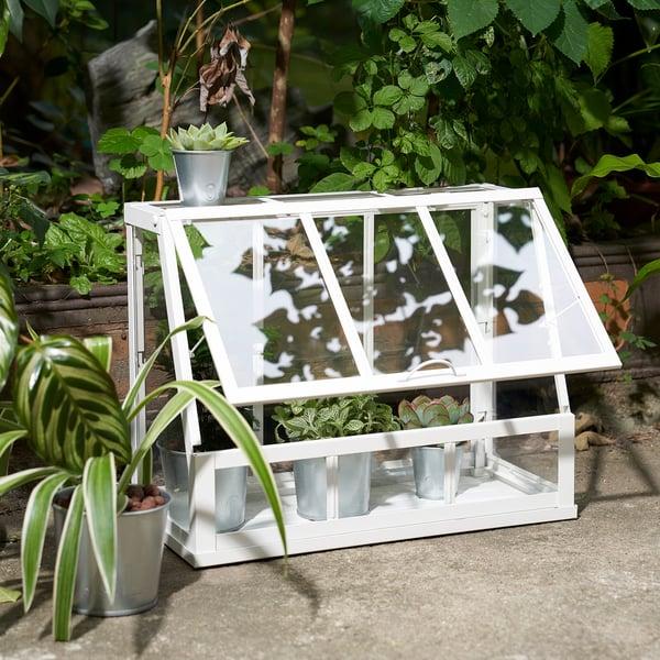 IKEA ÅKERBÄR Greenhouse Indoor/outdoor/white 17 ¾ "