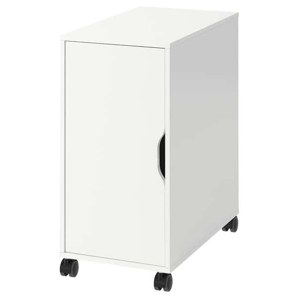IKEA ALEX Storage unit on casters white/black 14 1/8x29 7/8 "