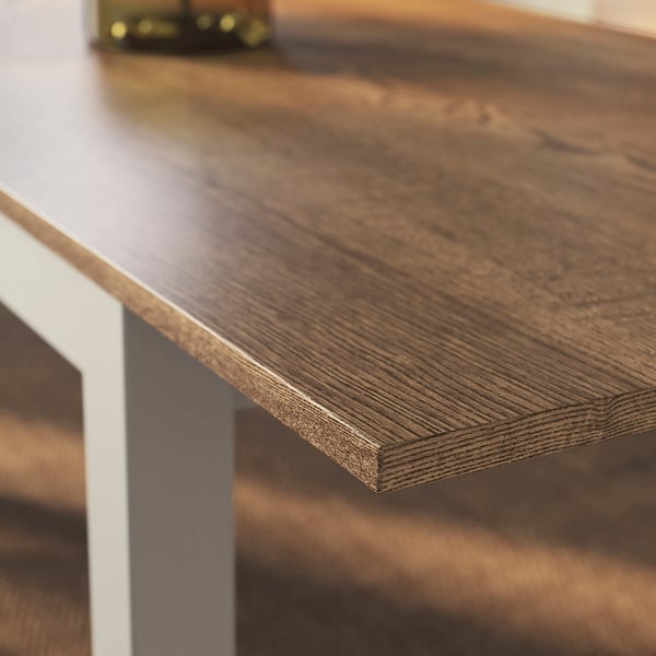 IKEA ÅLHULT Extendable Table Beige/brown 66 7/8/86 5/8x31 1/2 "