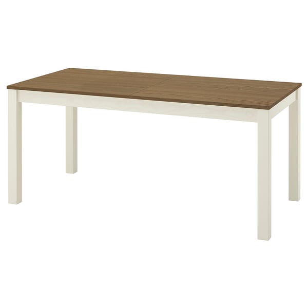 IKEA ÅLHULT Extendable table beige/brown 66 7/8/86 5/8x31 1/2 "