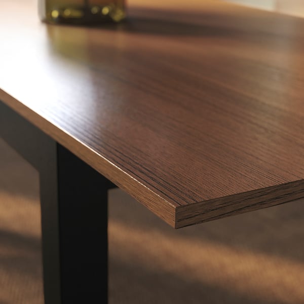 IKEA ÅLHULT Extendable Table Black/brown 47 1/4/66 7/8x31 1/2 "